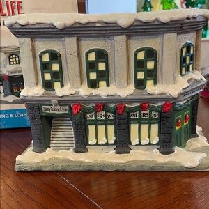 Enesco It’s A Wonderful Life Baileys Building and Loan NIB